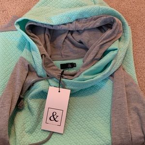 Mint Quilted Doublehood